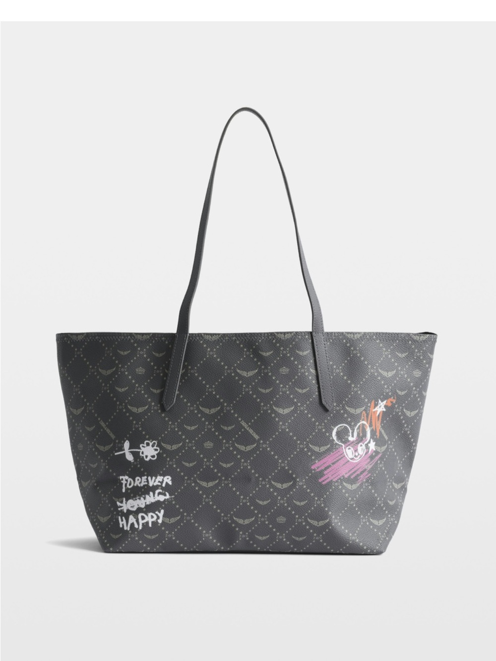 Zadig & Voltaire Z Shopper Monogram Tag Bag - Picture 2 of 3